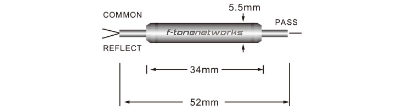 Filtered WDM (980/1550, 1480/1550)